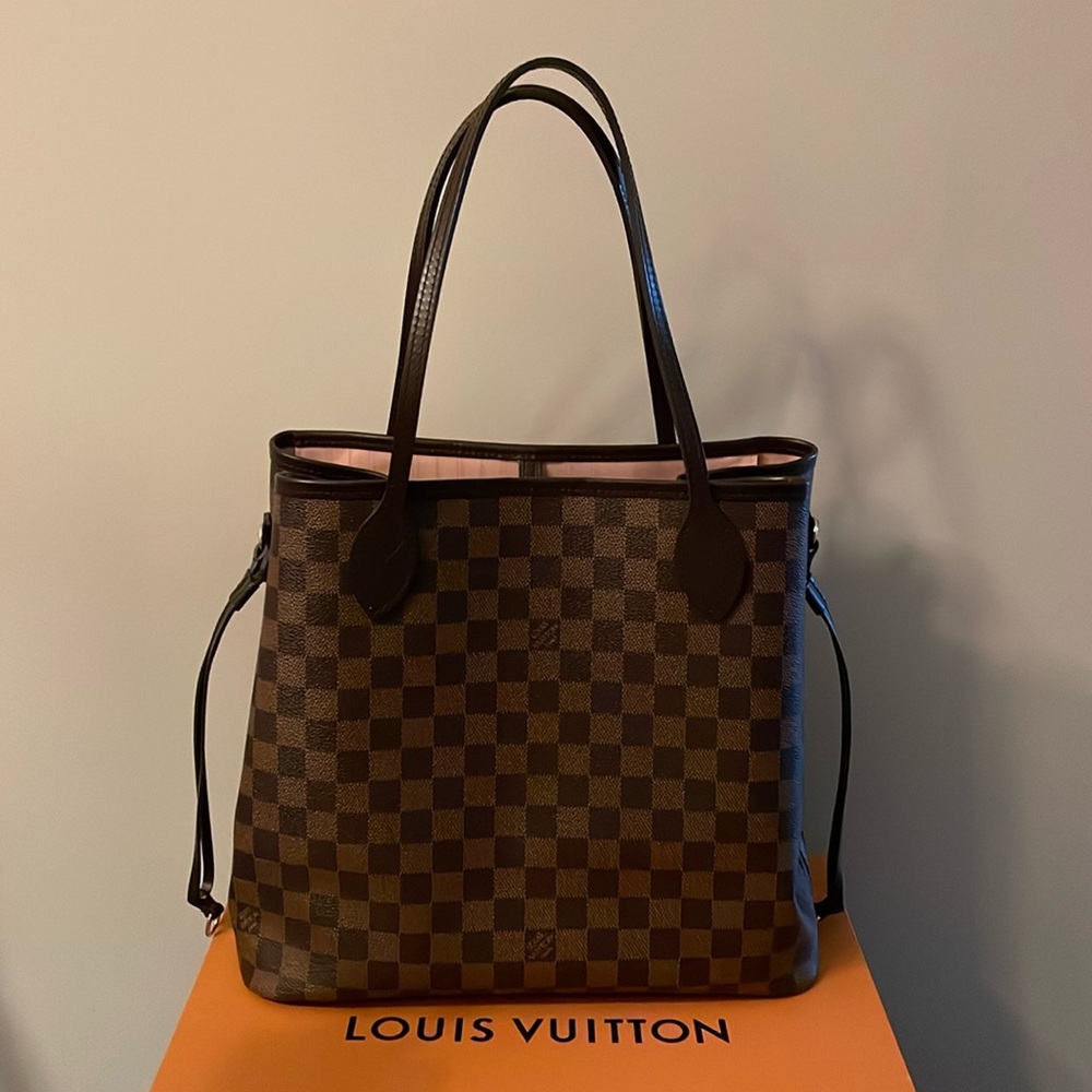 Louis Vuitton Neverfull MM Tote Pink Ballerine - Picture 2 of 16